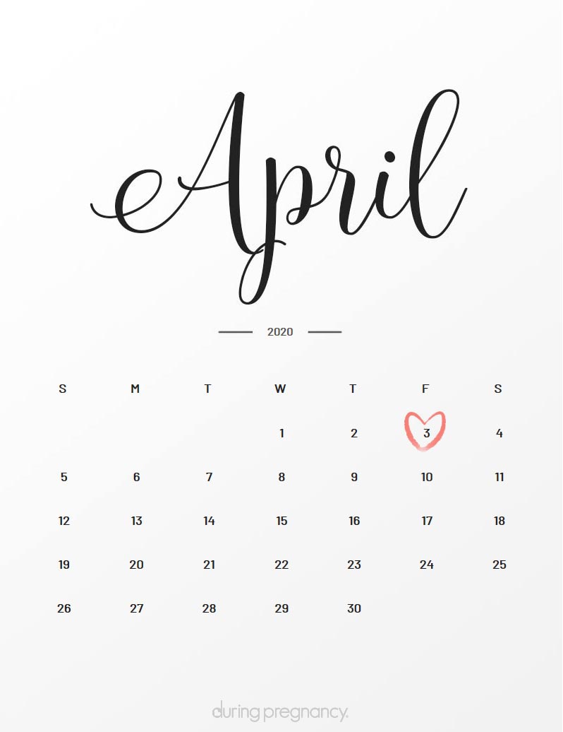 your-due-date-april-3-2020-during-pregnancy