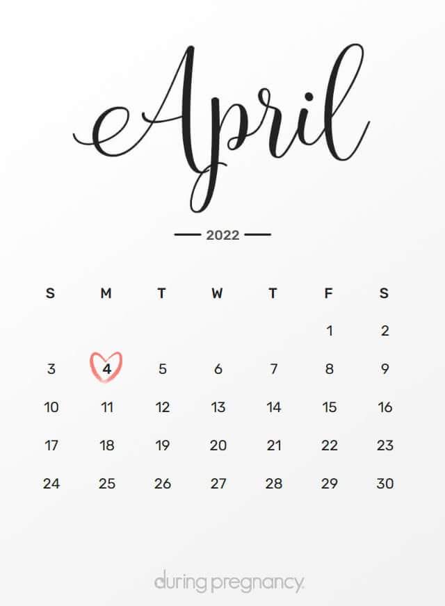 2022 4 april Month of