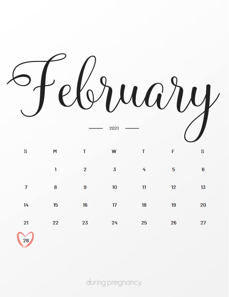 your-due-date-february-28-2021-during-pregnancy