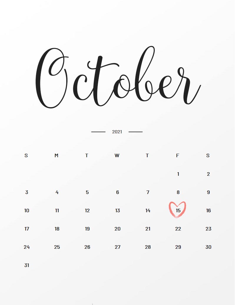 Due Date October 15 2021 During Pregnancy