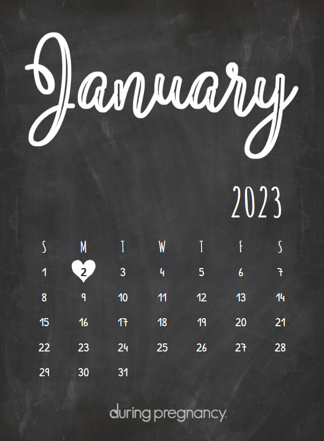 How Far Along Am I if My Due Date Is January 2, 2023