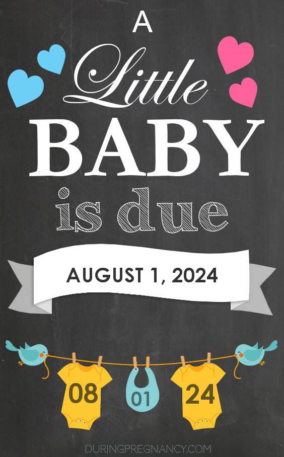Due Date: August 1 - Announcement Image