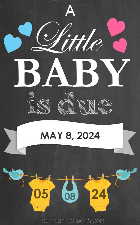 Due Date: May 8 - Announcement Image