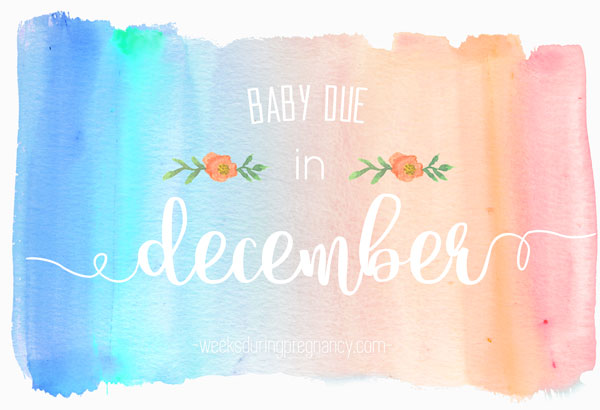 Due Date in December - Announcement Image