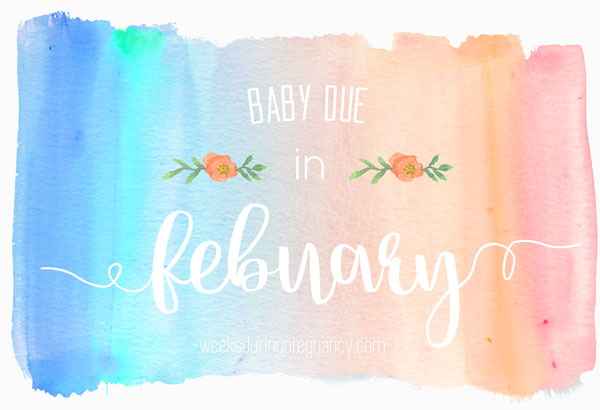 Due Date in February - Announcement Image