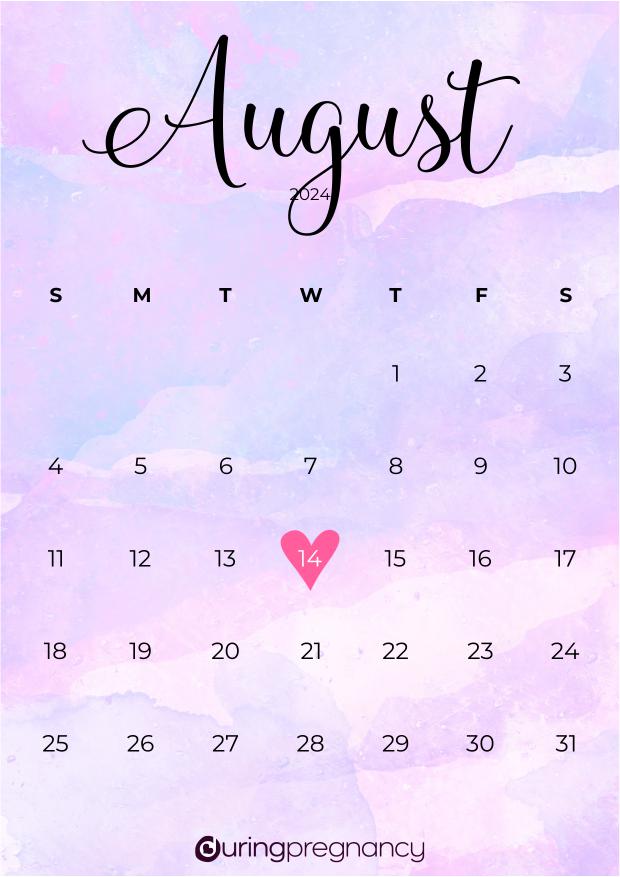 How Far Along Am I Due Date August 14, 2024
