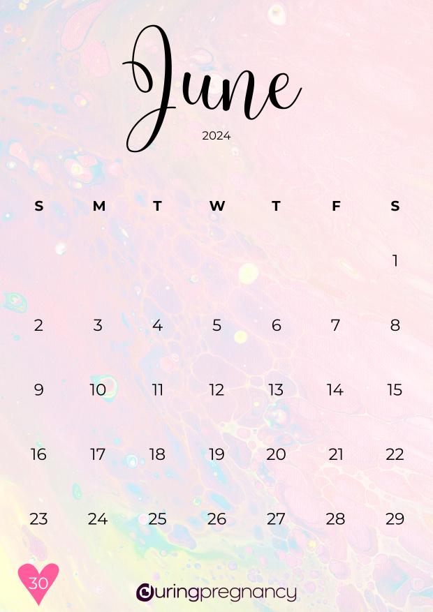 How Far Along Am I Due Date June 30, 2024