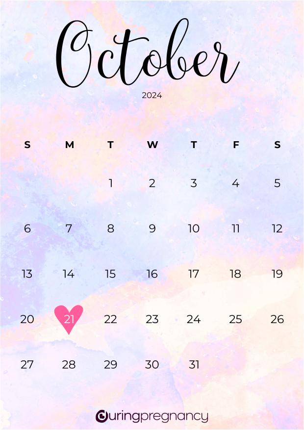 Your Due Date October 21, 2024